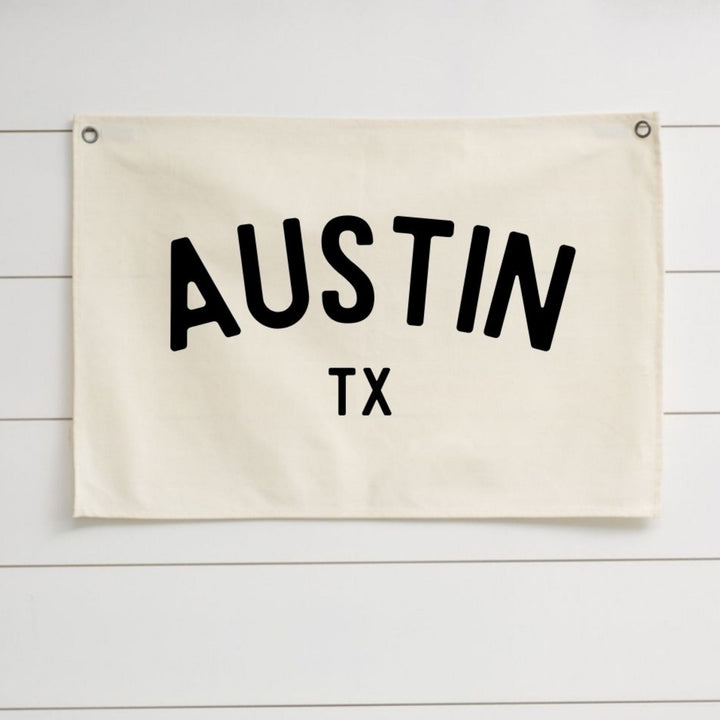 Austin, TX Canvas Banner