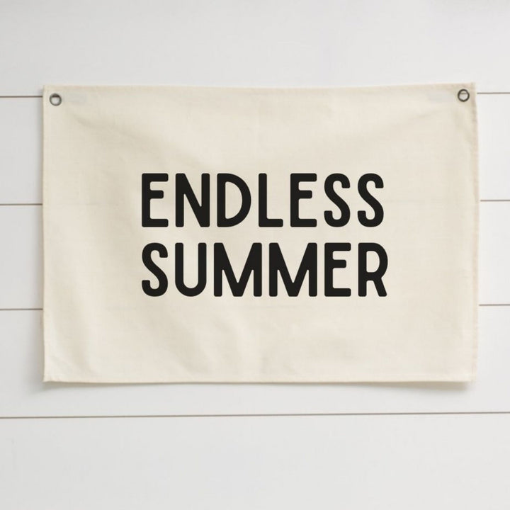 Endless Summer Canvas Banner