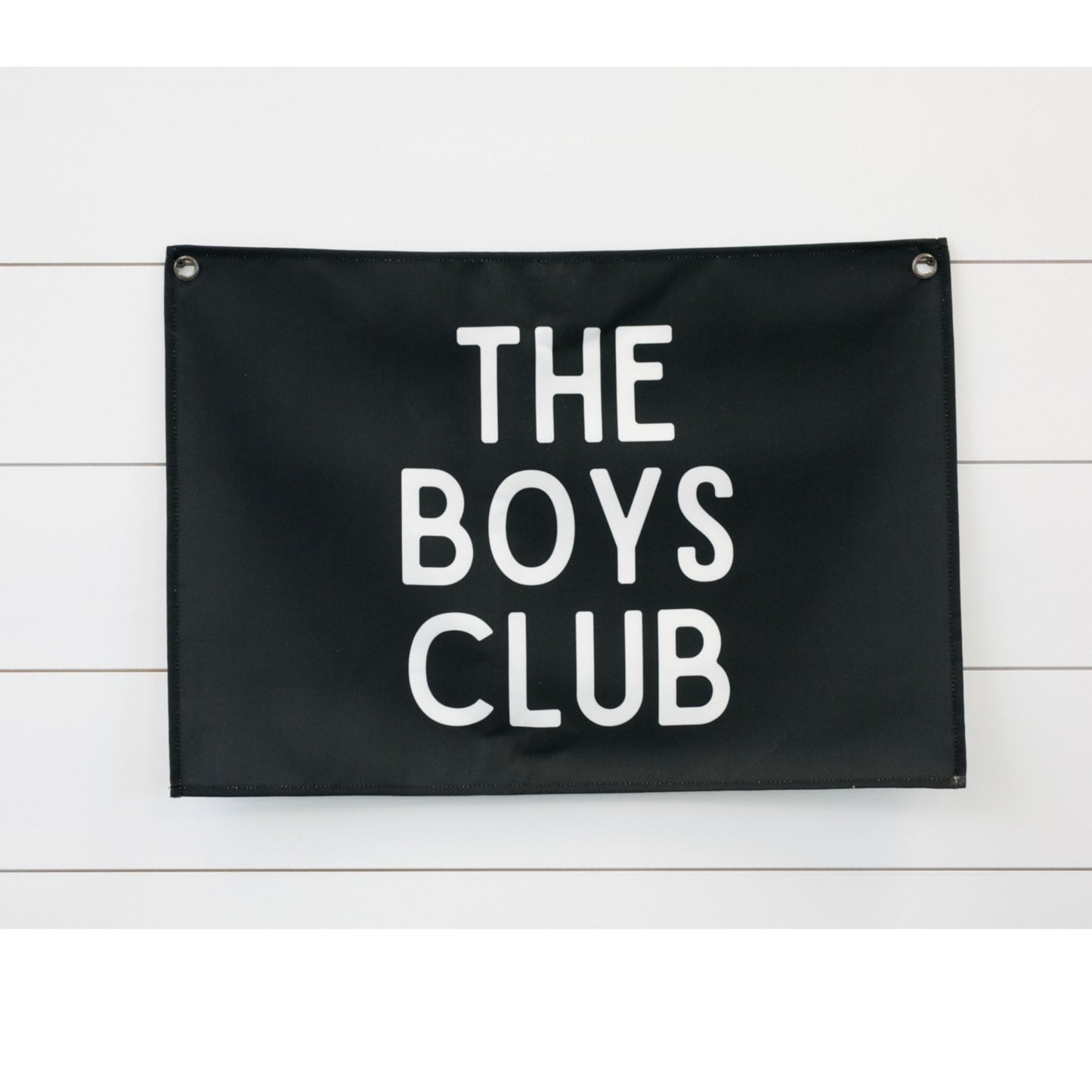 The Boys Club Canvas Banner