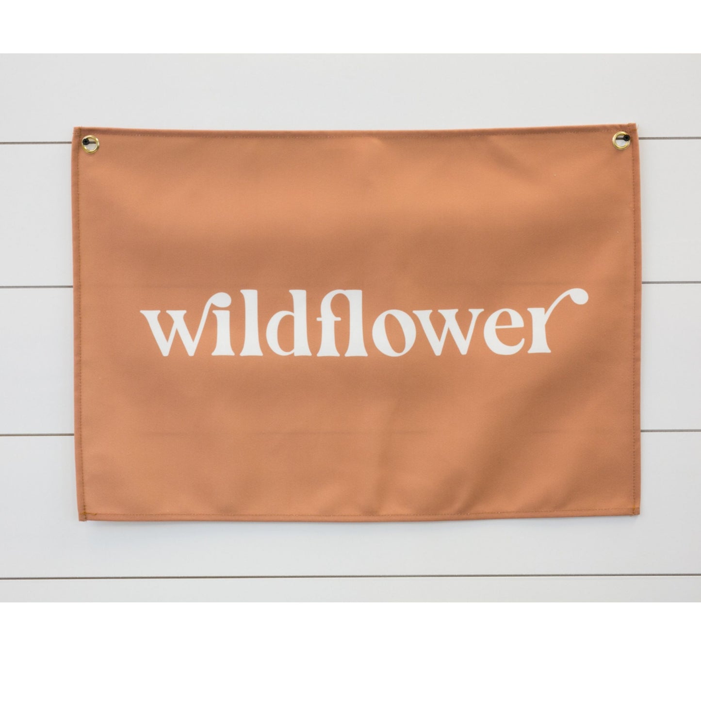 Wildflower Canvas Banner