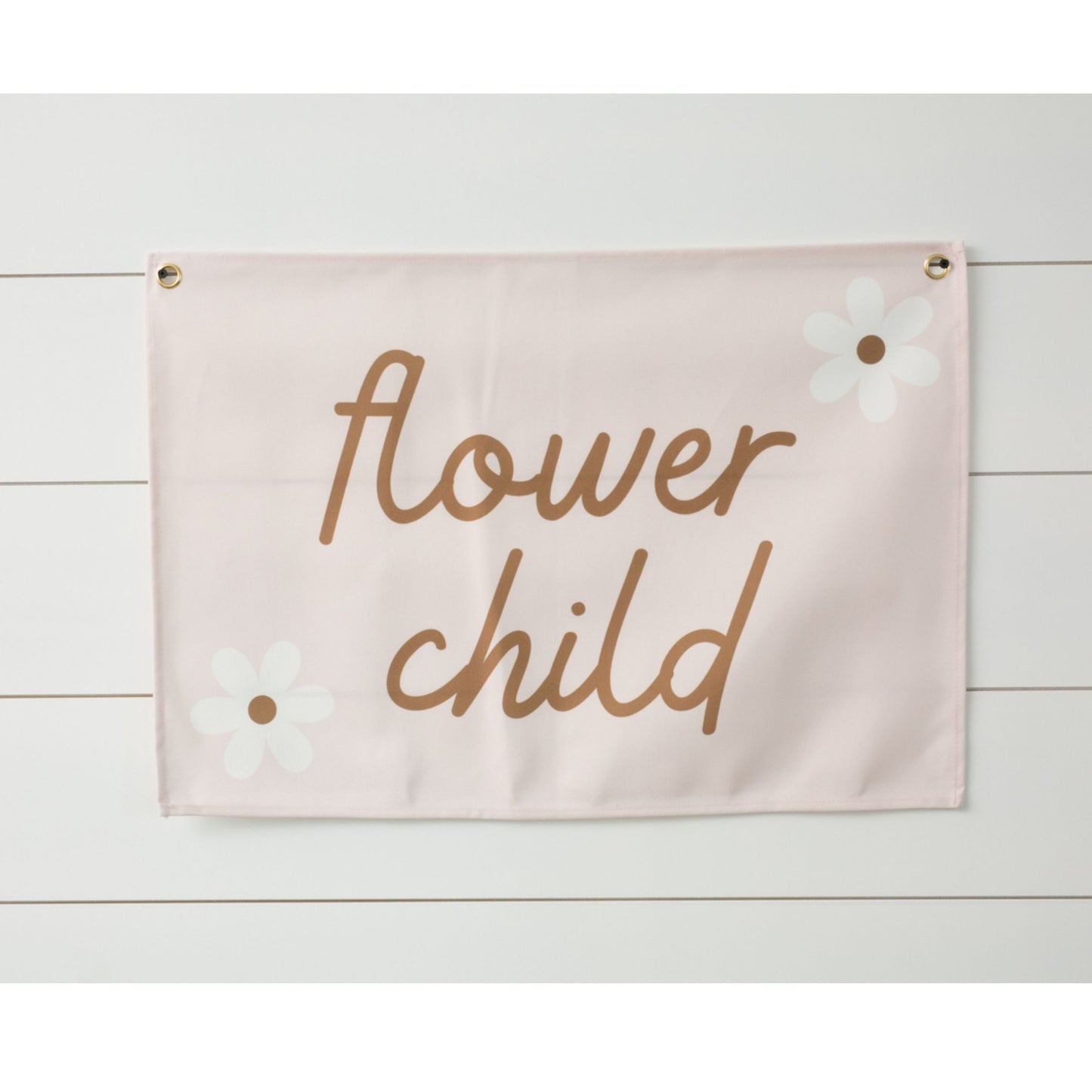 Flower Child Canvas Banner