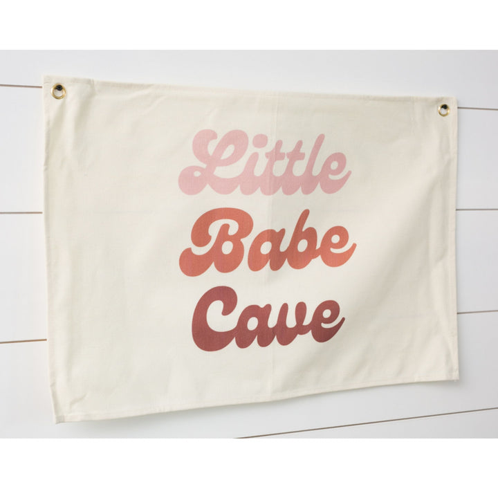 Little Babe Cave Canvas Banner