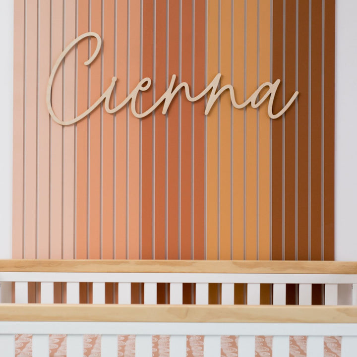 The Cienna Wood Name Sign