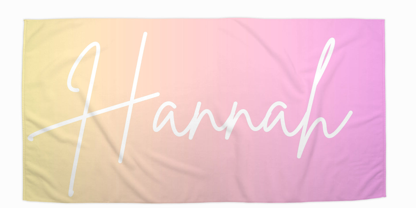 The Hannah Beach Towel