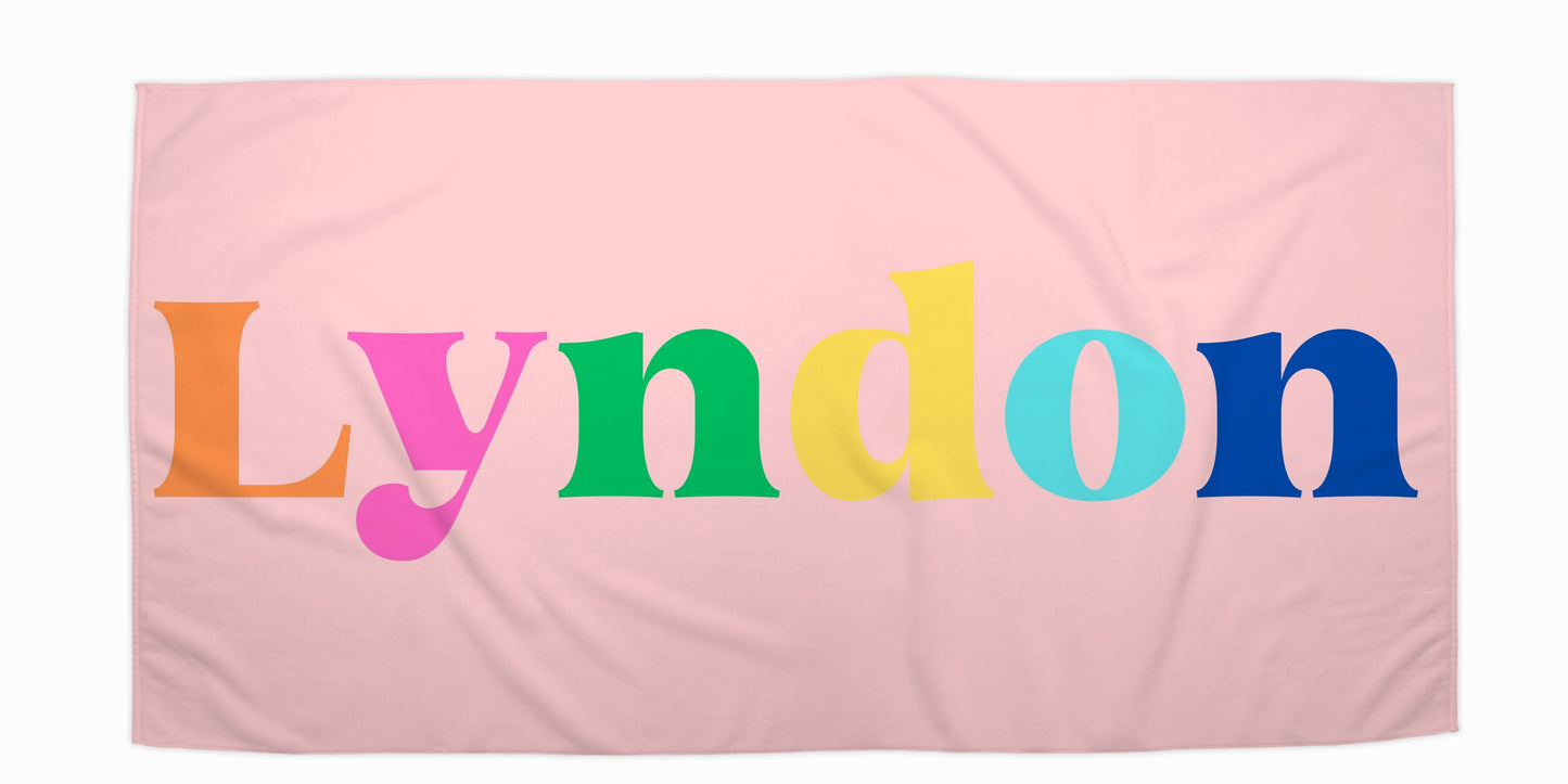 The Lyndon Beach Towel