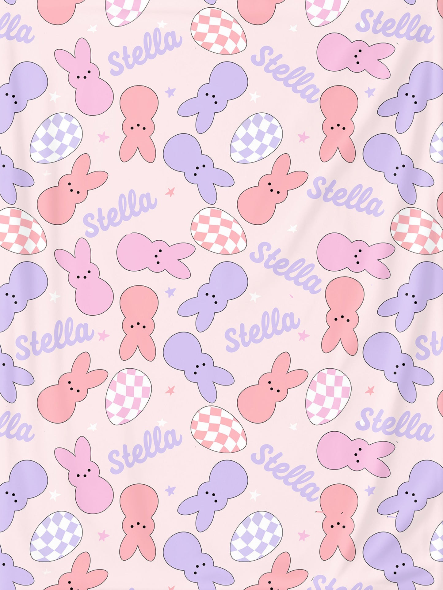 The Checkered Pink Easter Blanket