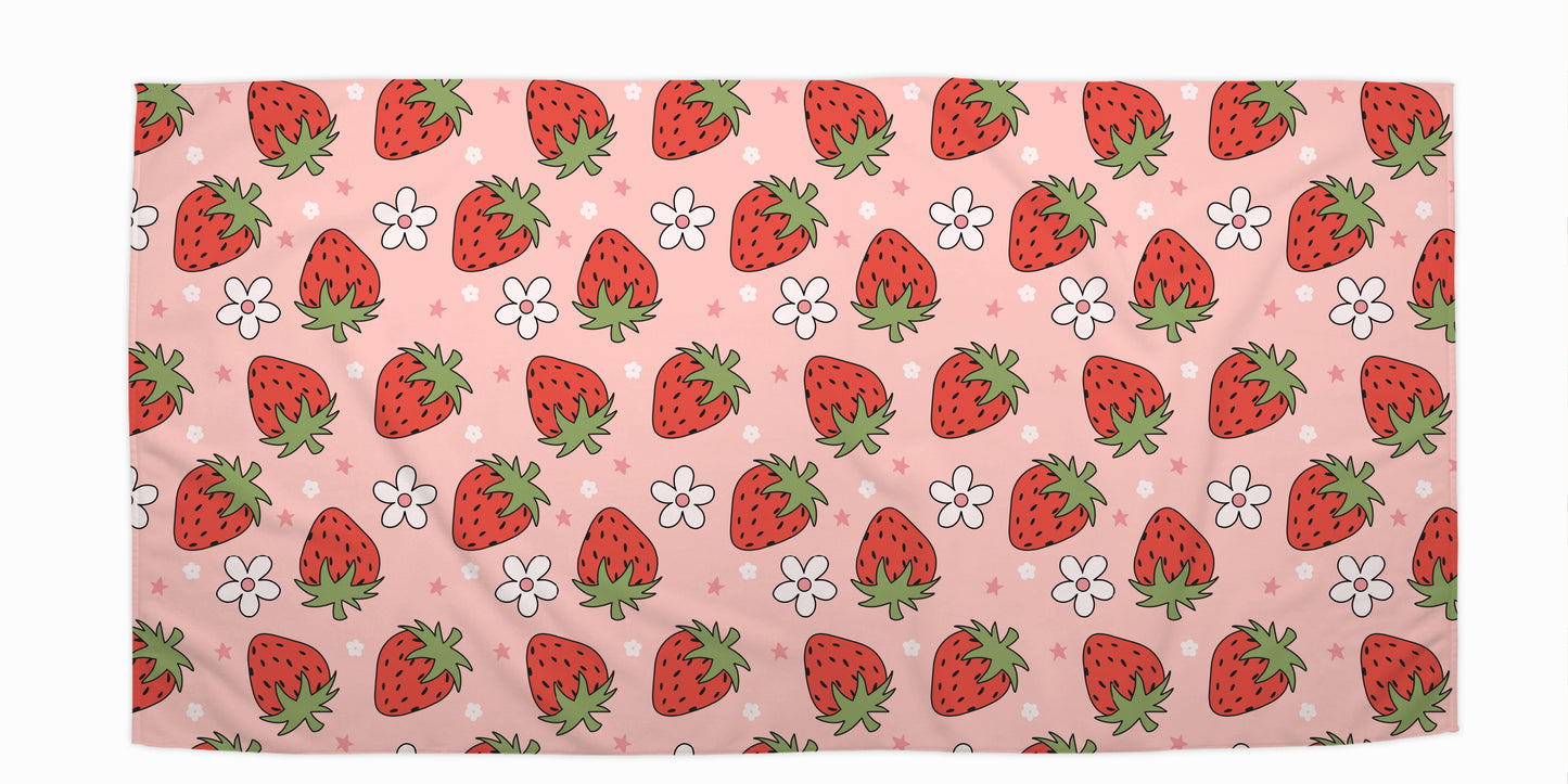 The Strawberry Beach Towel