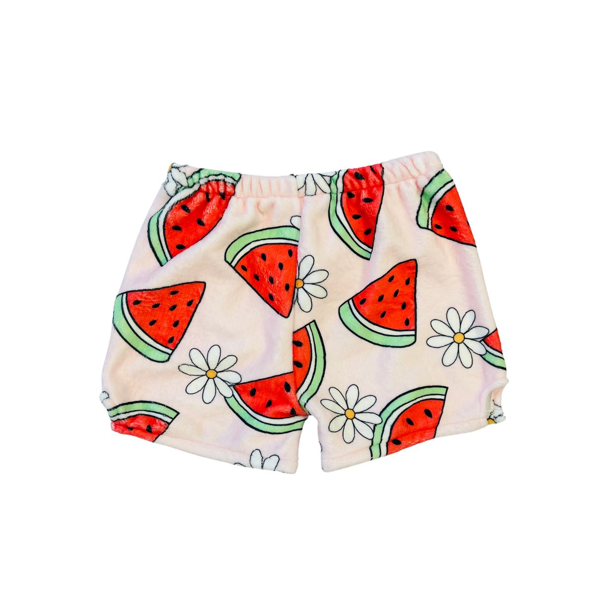 Watermelon Minky Pajama Shorts