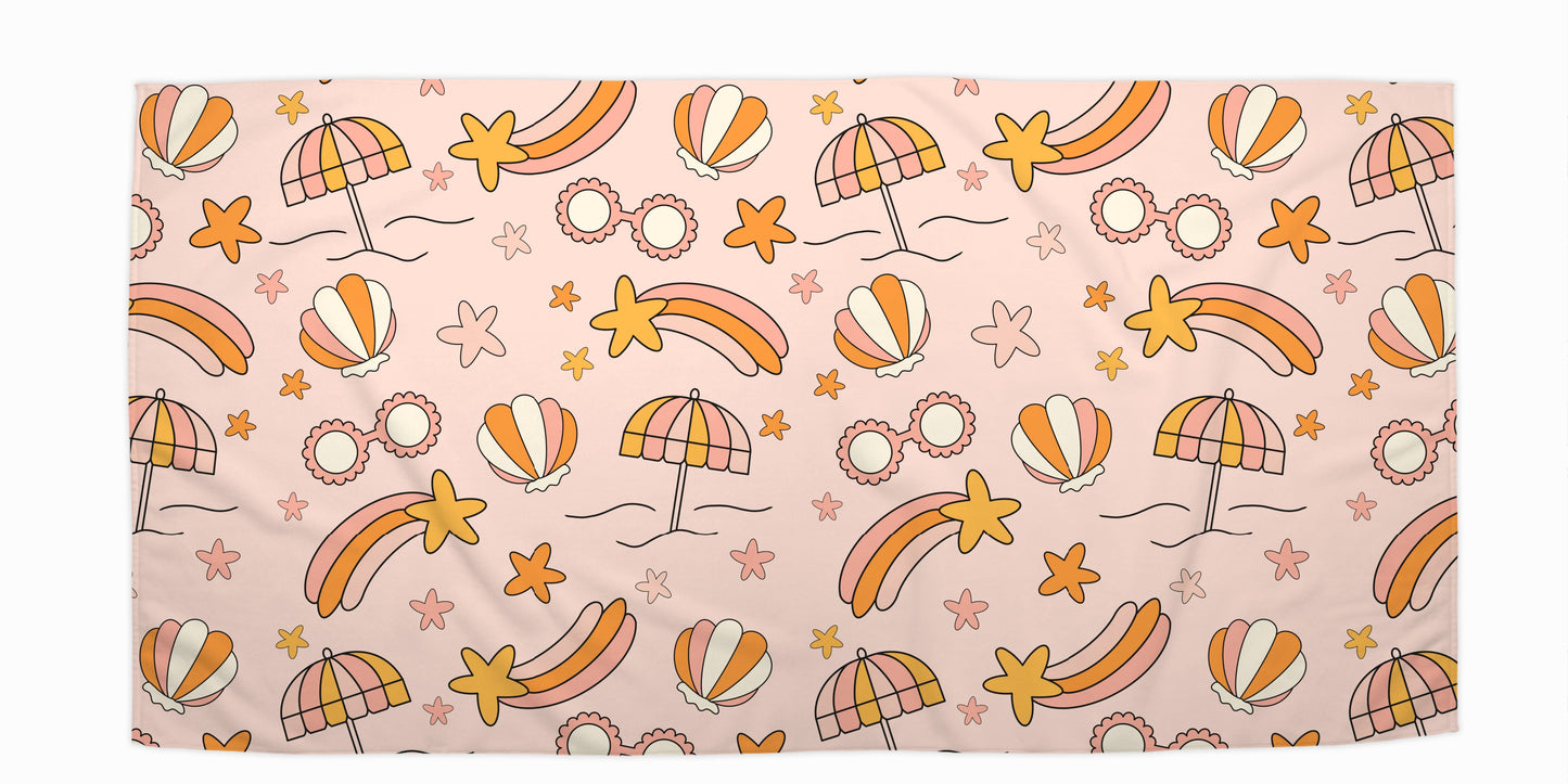 The Peachy Summer Beach Towel