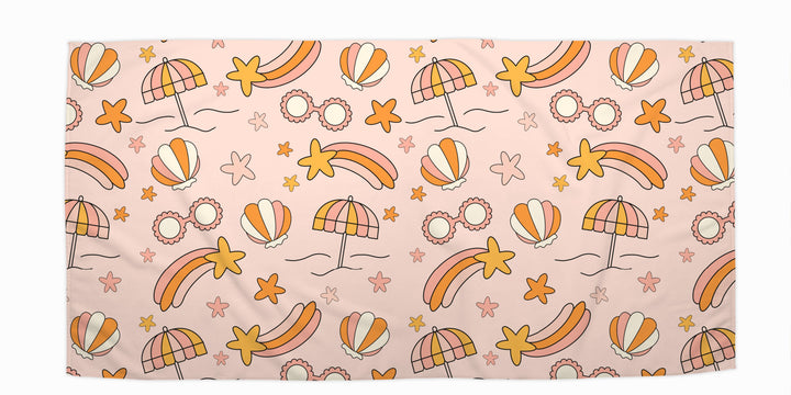 The Peachy Summer Beach Towel