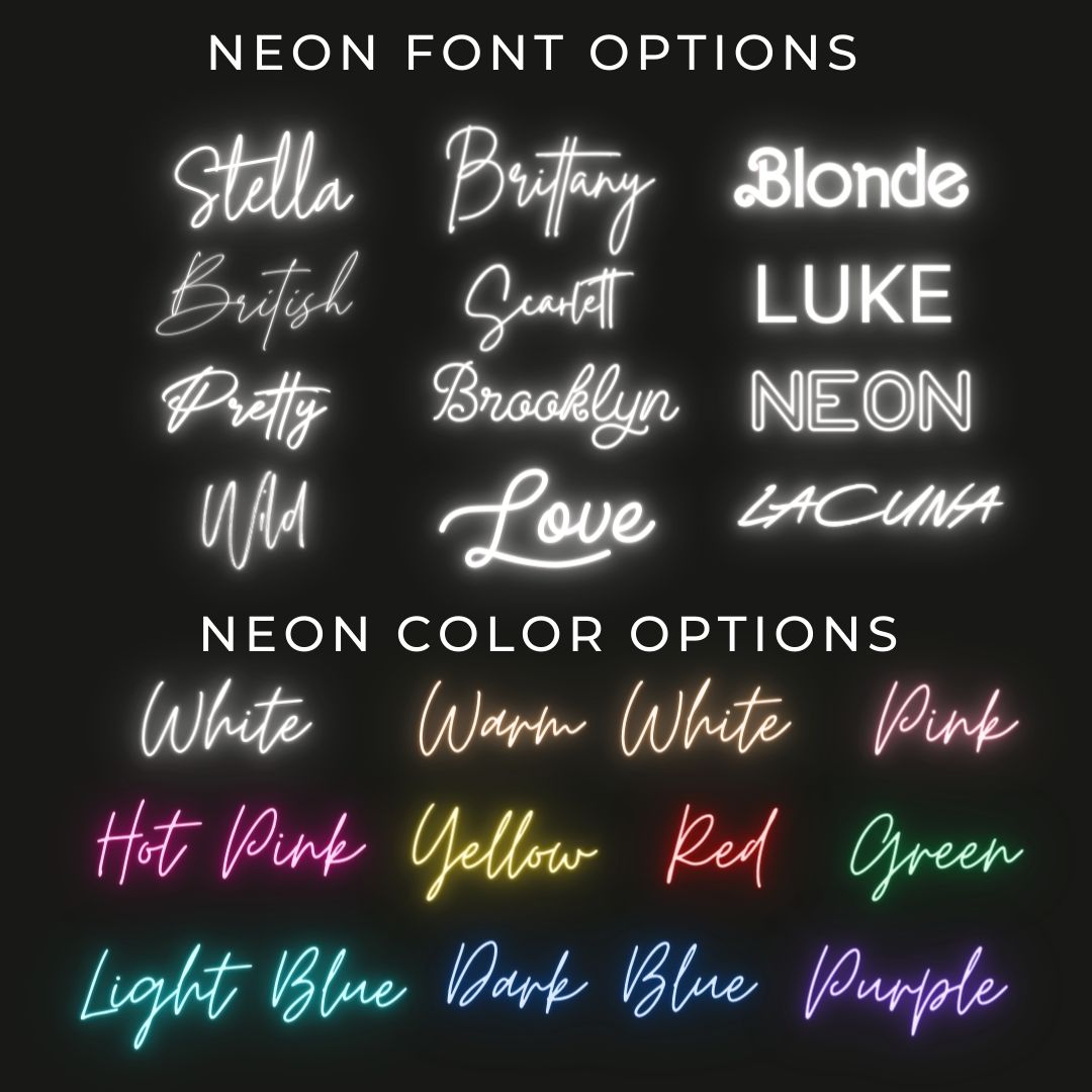 The Wedding Neon Sign