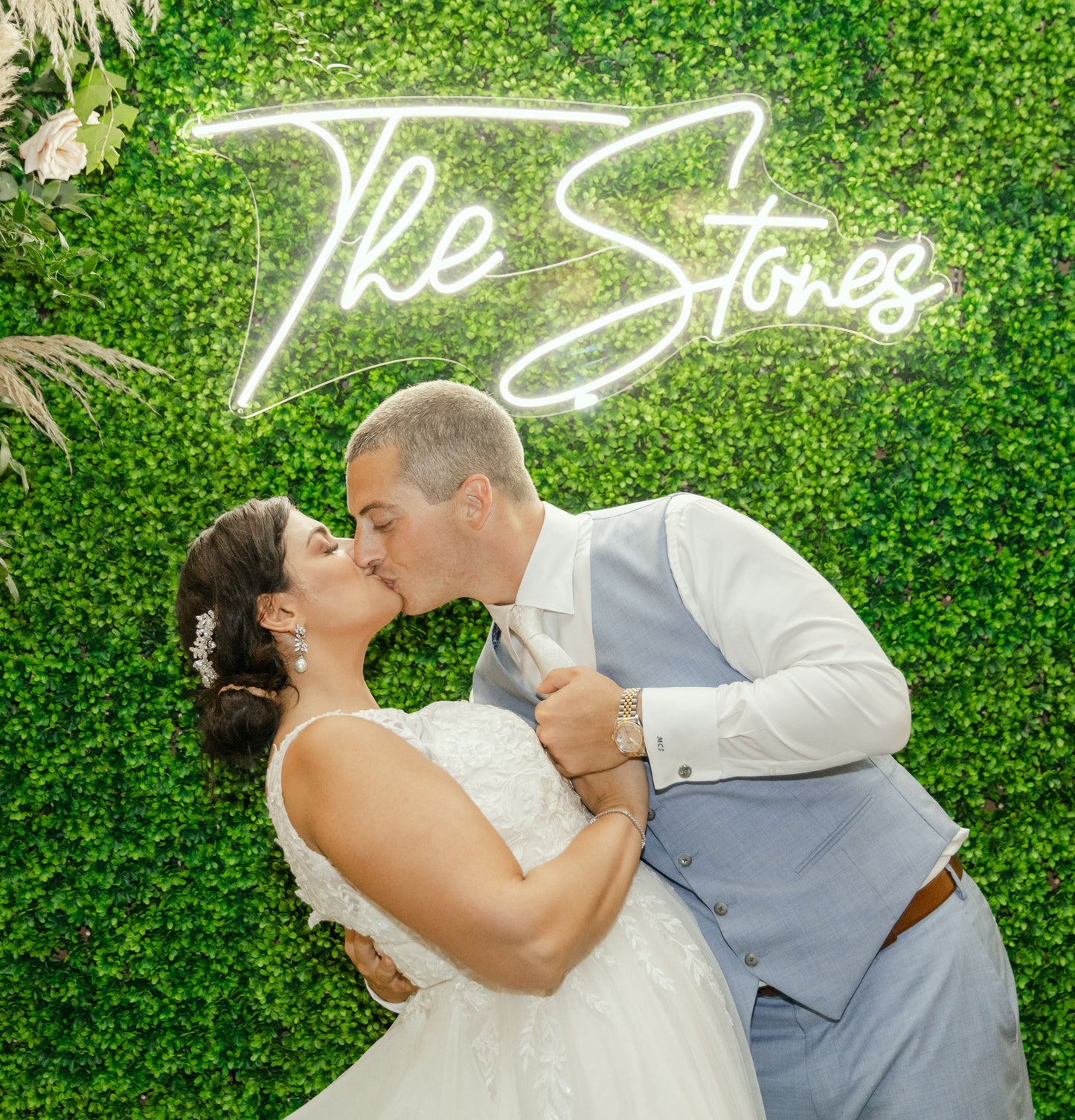 The Stones Wedding Neon Sign